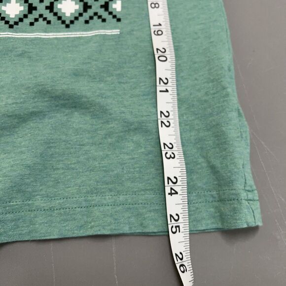 Travis Matthew Golf Sucks Tee Mens Small Green Santa Christmas Short Sleeve - Picture 8 of 8